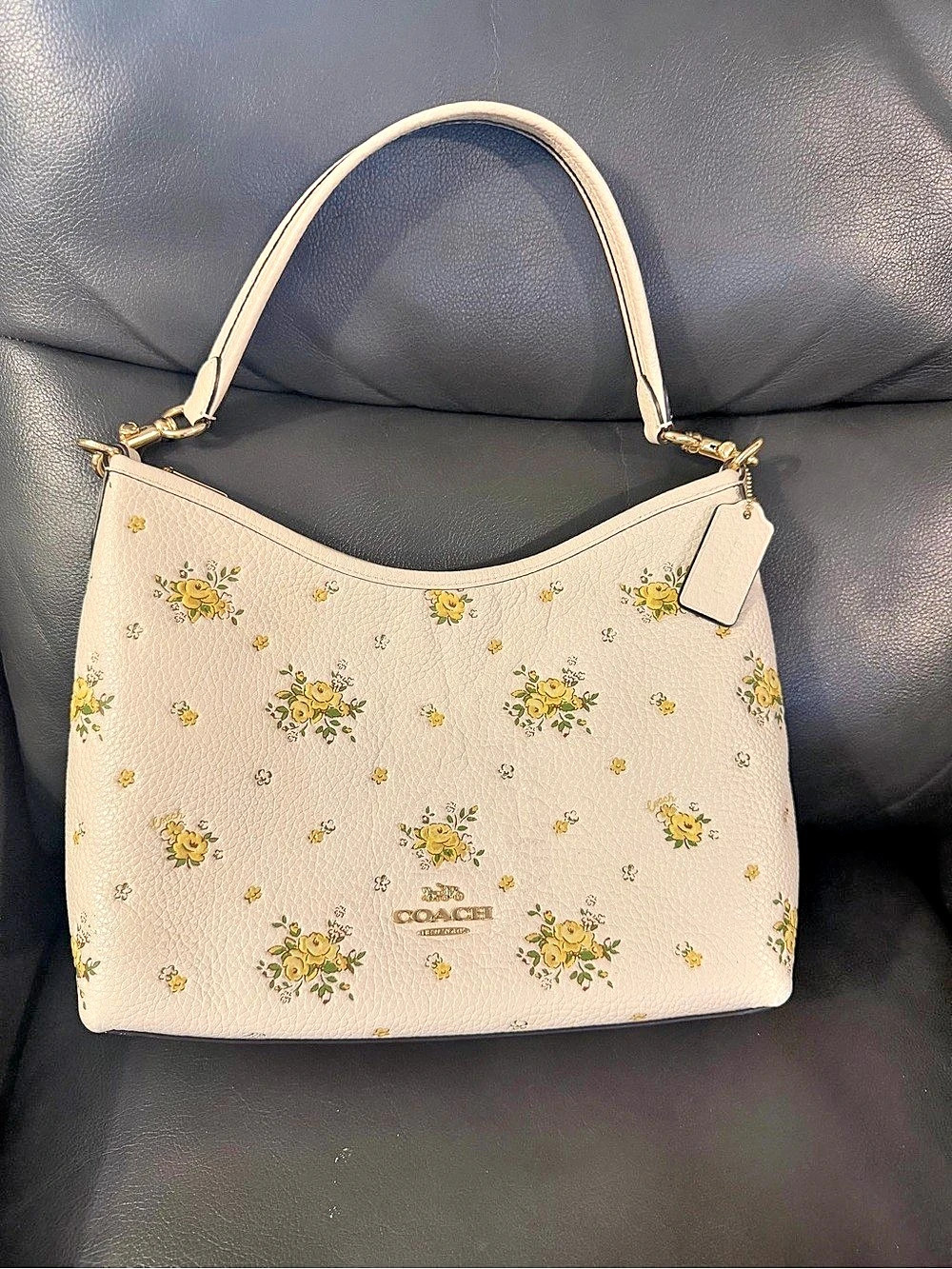 Coach Laurel Shoulder Bag With Floral Print